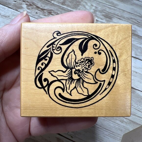 Lot 4 PSX Design 1995-1999 Wood Mounted Rubber Stamp - Tribal Native Vintage - Picture 5 of 8